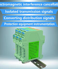 2 Channel Signal Isolator For 24V DC PLC Systems With 4 To 20mA Analog Output Dual Input Dual Output Signal Conditioner