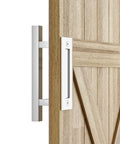 Stainless Steel Barn Door Handles 10 Inch Sliding Door Pull Flush Handle Double Sided Square Brushed Finish Tough As Nails Heavy Duty Built