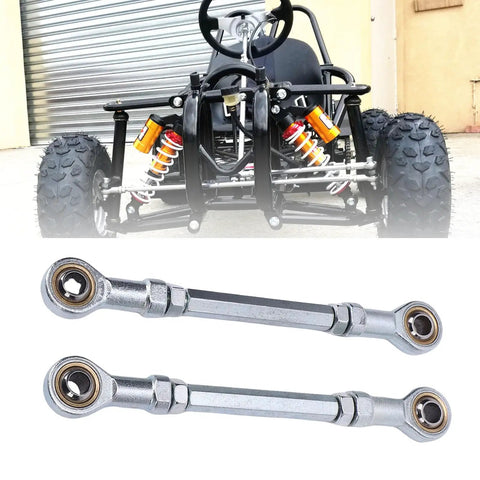 Heavy Duty Steering Tie Rod Kit With 155mm End Joints And Spherical Joints For Go Karts in front of go-kart