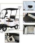 Electric Mobility Scooter For Adults Packing 800W Brushless Power And 12Mph City Speed With Comfy Adjustable Seat and Tail Storage Box.