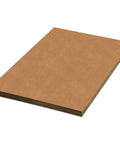 Heavy Duty 18x12 Kraft Corrugated Sheets 50 Pack For Packing Moving And Storage - Tough As Nails Pallet Layering Pads Dustproof Tops Prevents Strapping And Forklift Damage 200 Pound ECT-32 shown stacked