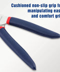 Pro Grade Hog Ring Pliers With 500 Pcs 3/4 Inch Galvanized Hog Rings for easy manipulation and comfort grip handle