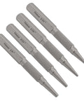 4 Piece Nail Punch Set Center Punch Kit Includes 1/32 1/16 3/32 And 1/8 Inch Nail Setter Tools for Carpentry and Woodworking