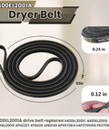 Close-up of 4400EL2001A dryer belt from No Fuss Heavy Duty Dryer Roller Kit Replacement For Front Load And Top Load Dryers.