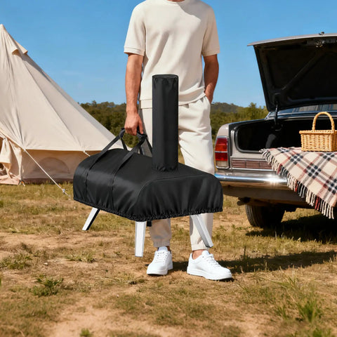 Heavy Duty Weatherproof Pizza Oven Cover For Karu 12 Outdoor Use Waterproof Oxford Cloth With PVC Coating UV Resistant
