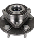 Front And Rear Wheel Bearing Hub Assembly 5 Lug With ABS Encoder For Cadillac CTS XTS Camaro Impala 2008-2019 Driver Or Passenger Side Easy Drop-In Replacement, front view