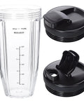 Replacement 24oz Blender Cup For Ninja Blenders BN401 BN751 BN801 BN800 BL450 BL456 BL480 Foodi SS401 SS101 with lids
