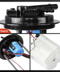 Electric Fuel Pump Module With Pressure Sensor For Chevy Silverado And GMC Sierra Trucks 1500 2500HD 3500HD 2007 2008 4.3L 6.0L Replacement Direct Fit 19168891, detailed view