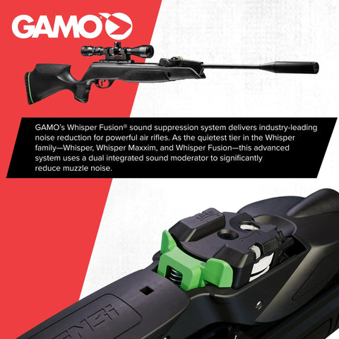 Dual Mode Break Barrel Air Rifle With Semi Auto And Full Auto Fire 1300 FPS .22 Caliber Mach 1 IGT Gas Piston, Whisper Fusion on display