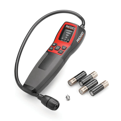 Combustible Gas Handheld Detector With 16 Inch Flexible Probe Visual Audible And Vibration Alarms, Portable Gas Leak Tester