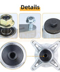 Spindle Assembly Replacement For Toro Timecutter 42 Inch Riding Mower 139 3214 Pro Grade Replacement Part detailing components