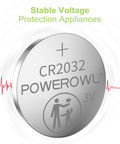 Straight Up Heavy Duty Cr2032 Batteries 20 Pack 3 Volt Coin Cell power supply with stable voltage for devices.