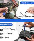 115 In 1 Precision Screwdriver Set Magnetic Repair Kit in use on electronics