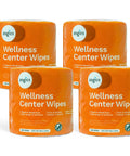 Gym Equipment And Surface Cleaning Wipes For Wellness Centers, Durable Pre Saturated Wipes That Are Safe On Machines And Mats, 4 Rolls