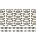 100-piece Soft Close Retro Recurved Lid Support Hinge Kit For Wooden Box, 6.7x1cm bronze iron stay hinges and screws