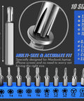 MacBook Pro And Air Teardown Tool Kit With Pentalobe And Torx Bits And Precision Drivers including P2 P5 P6 Torx Bits display