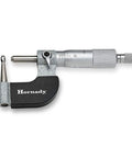 Vernier Ball Micrometer 050059 For Case Neck Thickness, Precision To 0.0001 Inch, 1 Inch Range with Ratchet Stop and Spindle Lock