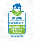 EPA Design for the Environment logo indicating its eco-friendly certification requirements.