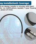 Mini Excavator Cushion Valve Kit For One Quarter Inch Hydraulic Hoses With M14x1.5 Threads installation details
