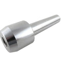 Close-up of a metal component from the 8 Piece Live Revolving Center MT2 Taper For Woodturning And Wood Lathes With Double Bearing set.