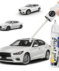 White Pearl Tricoat Touch Up Paint For Infiniti Cars Q30 Q50 Q60 Q70 DIY Scratch Repair Kit Majestic White Finish QAB
