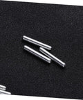 Close-up of metal components from 120pcs Robot Drive Shaft Kit For DIY Projects, Transmission Shafts And RC Car Axle Gears