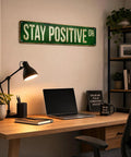 Dope Vintage Aluminum Street Quote Plaque Wall Art For Bedroom Office Gym Bringing Chill Vibes To Each Spot, 15x4 inches.