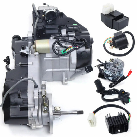 Straight Fire 150cc Long Case GY6 Engine Motor For Scooter Atv Go Kart Single Cylinder Four Stroke Complete Kit With Auto Clutch And Forced Air Cooling Built To Crush Every Trail Or Paved Road With Zero Drama