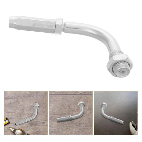 Upgrade Your Ride With This Badass Adjustable Aluminum Clutch Cable Adjuster Screw 90 Degree Setup visible at multiple angles.
