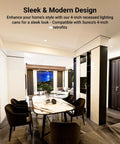 4 Inch Recessed Lighting Housing Can For Quick Remodels No Fuss Air Tight IC Rated Ceiling Can in modern dining room