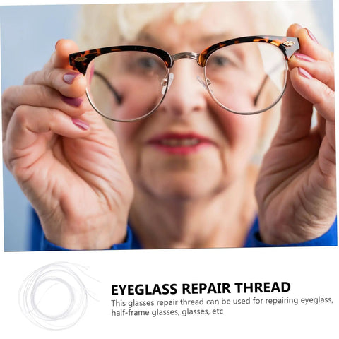 Eyeglass Repair Thread For Easy Maintenance And Quick Fixes Handy Durable Glasses Repair String For Eyewear Enthusiasts