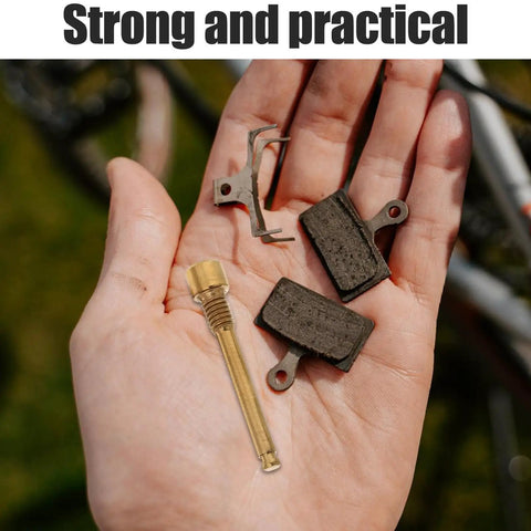 Upgrade Your Ride With This Sweet Titanium Alloy Brake Pad Screw Kit. This Heavy Duty Set Features Precision Threading And Includes Retaining Rings For A Super Secure Fit. Perfect For Mountain Biking And Dirt Track Cruisers Who Want Durable Parts That