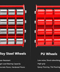 Alloy steel wheels and PU rollers for Heavy Duty Industrial Machinery Skate Dolly With 360 Degree Swivel Non Slip Caster and Alloy Steel or PU Rollers for Moving Heavy Equipment Smoothly.