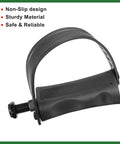 Non Slip Exercise Bike Pedals With Straps, One Half Inch Spindle, 12.7mm Spindle Replacement Pedals For Indoor And Outdoor Cycling, Durable Black Pedals With Secure Strap System.