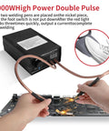 8000W Spot Welder Handheld Portable Welding Machine DIY Kit With Nickel Strip And Spot Welding Pen for 18650 Battery Pack