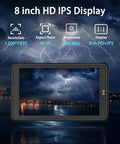 Eight Inch Rugged Tablet With Integrated 2D Barcode Scanner And Android 13 System Offering Rock Solid Durability And Ip65 Water Resistance For Logistics Crews Seeking Heavy Duty Mobile Tech with HD IPS display.