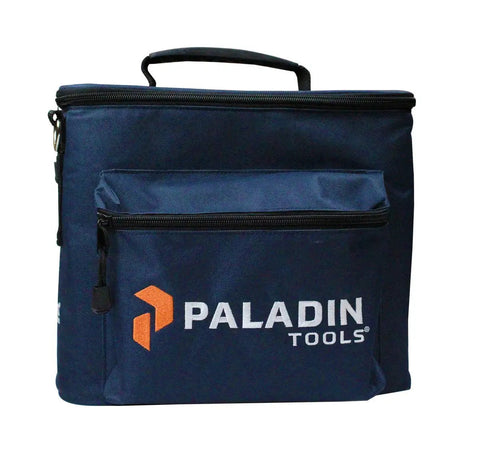 Pro Grade Fiber Optic Tool Kit For Cutting Stripping And Terminating Cables Black Portable Set Built For Field Techs bag