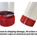 Red High Temp Lithium Complex Multipurpose Grease For Bearings And Chassis, NLGI GC-LB Approved, tube with red cap