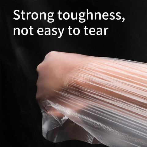 Clear 13 By 328 Feet Protective Masking Film For Automotive Painting And More Durable Plastic Sheeting showcasing strength and flexibility