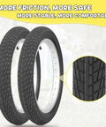 Two Pack 18 Inch Kid Bike Tires 18 X 2.125 With Inner Tubes Fits 18 Inch Bicycles BMX MTB Black Smooth Tread