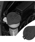 Must Have Windshield Washer Fluid Cap Replacement For Toyota Highlander And Lexus, OEM 85316-48060 shown installed on SUV