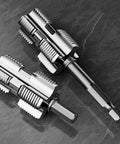 Essential Multitask Pipe Threader Kit For PVC, featuring tough alloy dies with ergonomic design for precise plumbing tasks.