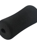 Foot Foam Roller Replacement Pads For Leg Extension And Curl Machines And Weight Benches In Home Gyms, high-density 7-inch black pad