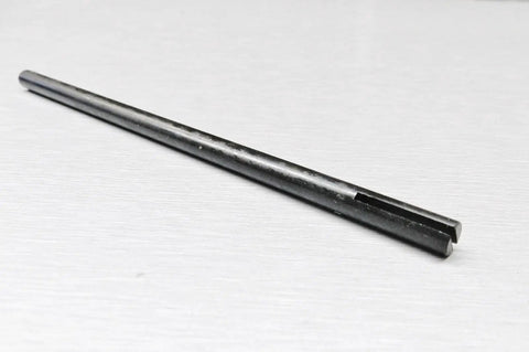 6 Inch Slotted Mandrel With One Quarter Inch Shank And Straight Body For Abrasive Sheets Or Roll Material Quick Change Core Sanding Tool