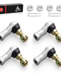 Beefy Tie Rod End Kit For Grizzly 350 400 450 4X4 Bruin 350 Wolverine 350 450 Kodiak 400 450, Heavy Duty Steering Upgrade For ATV And UTV, Easy Install, Precise Fit, Durable Ball Joints, All In One Replacement. 4-piece tie rod ends with hardware