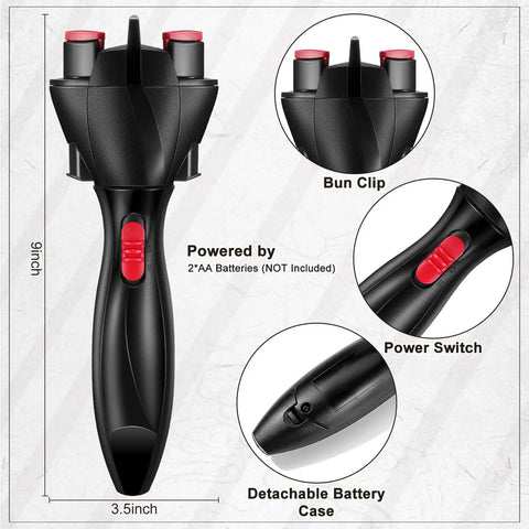 Automatic Hair Braider Machine For Easy DIY Braids And Twists Dope Battery Operated Dreadlock Hair Tool details