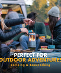 Person holding Red Candle Lantern For Camping And Emergencies, A Must-Have For Backcountry Prep, Lets You Run 3 Nine-Hour Emergency Candles