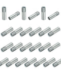 M6 Drop In Anchors 25 Pack Zinc Plated Carbon Steel Solid Knurled Concrete Anchors Internal Forced Expansion For Concrete