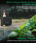 Brass Inlet And Outlet Smart Sprinkler Hose Timer With Flow Meter Dope App Remote Control For Garden