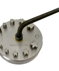 Five Petal Flower Disc Cutter Set Of Ten For Jewelry Making And Metalworking, 5mm To 16mm Diameter, with Allen Key on top